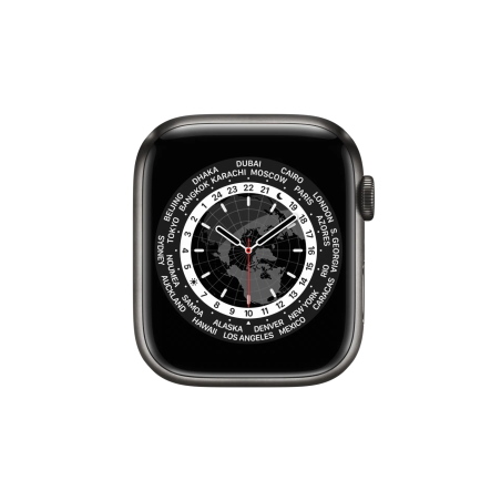Apple Watch Series 7 Cellulaire 45mm Acier Inoxydable Argent (Sans Bracelet et Accessoires) - Grade A — R3 · Smarty Paris 18e